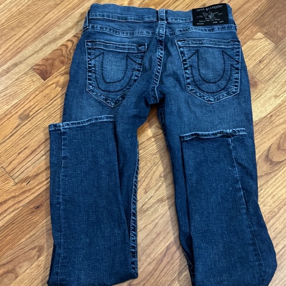 TRUE RELIGION Mens True Religion Rocco relaxed fit skinny jeans sz30 - Picture 2 of 4